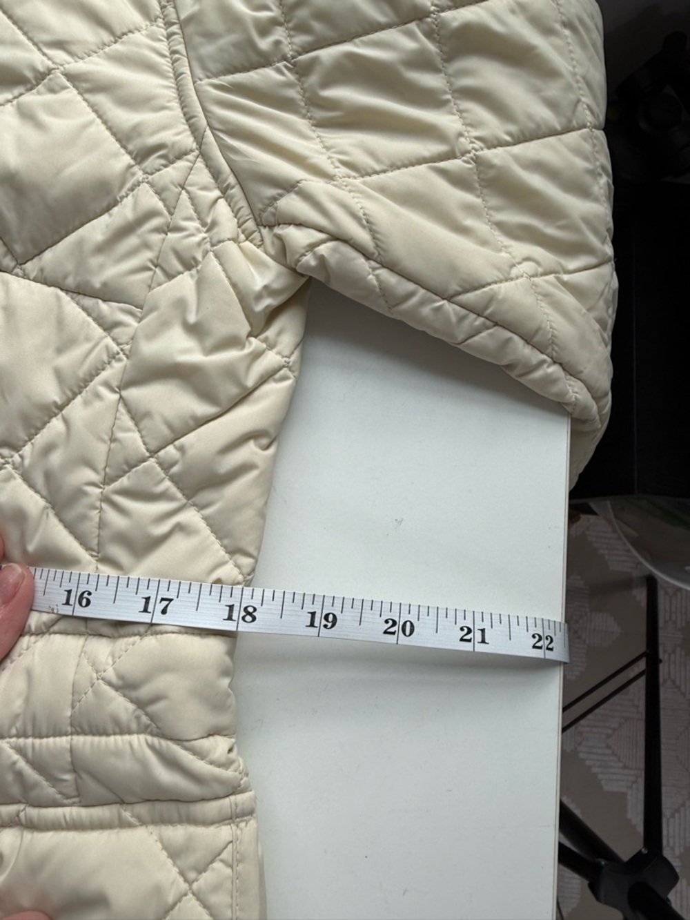 GAP Quilted Cream Utility Jacket brand new - Picture 5 of 8